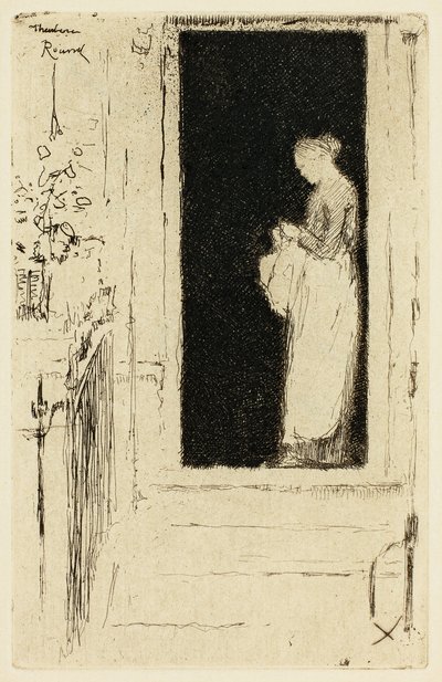 Penelope, drzwi Chelsea autorstwa Theodore Roussel