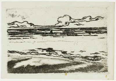 Morze w Bognor autorstwa Theodore Roussel