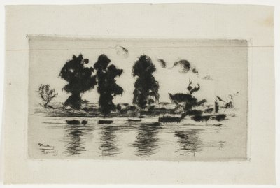 Tamiza, wieczór autorstwa Theodore Roussel