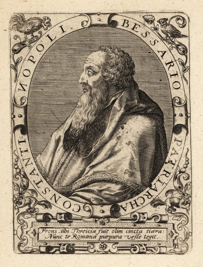 Basilios Bessarion, Patriarcha Konstantynopola. autorstwa Theodore de Bry