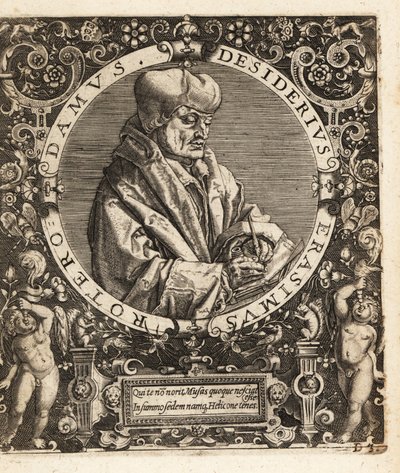 Erazm z Rotterdamu autorstwa Theodore de Bry