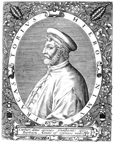 Girolamo Frascatoro, włoski lekarz, poeta i astronom, koniec XVI wieku autorstwa Theodore de Bry