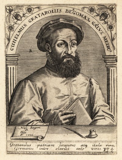 Guglielmo Gratarolo autorstwa Theodore de Bry