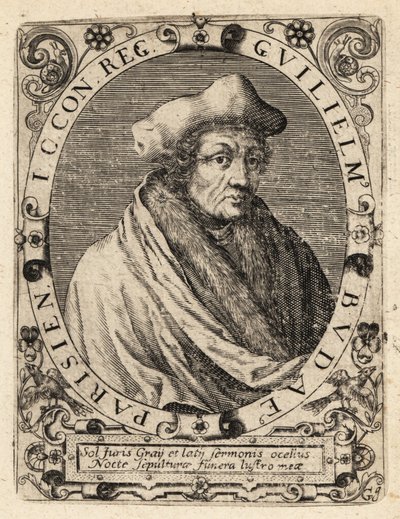 Guillaume Bude autorstwa Theodore de Bry