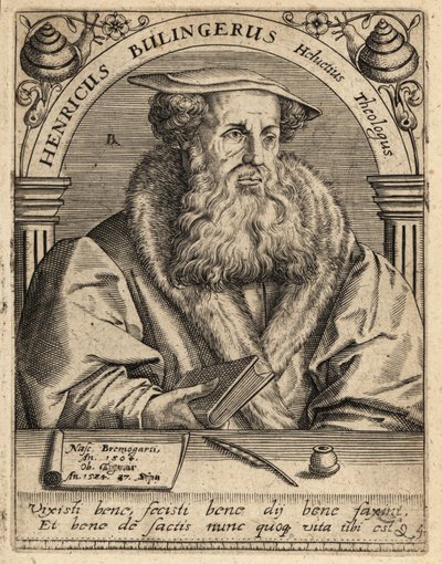 Heinrich Bullinger autorstwa Theodore de Bry