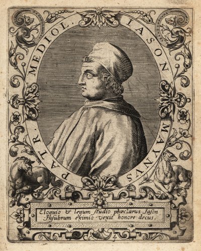 Jazon z Mayno autorstwa Theodore de Bry