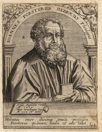 Johann Forster autorstwa Theodore de Bry