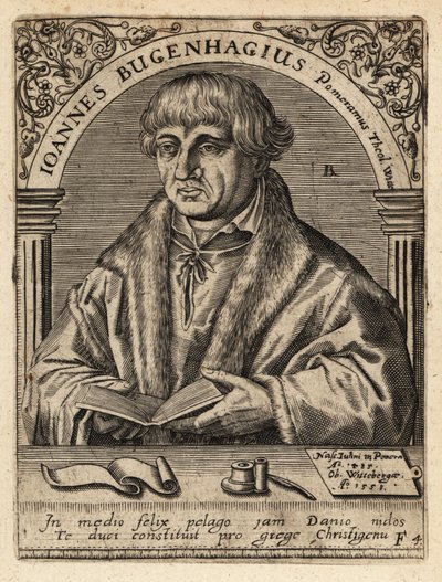 Johannes Bugenhagen autorstwa Theodore de Bry
