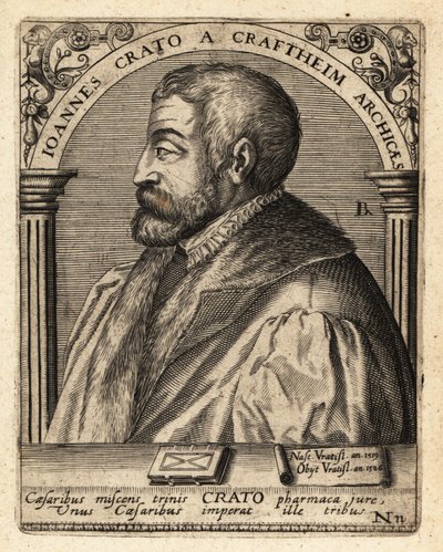 John Crato z Krafftheim autorstwa Theodore de Bry