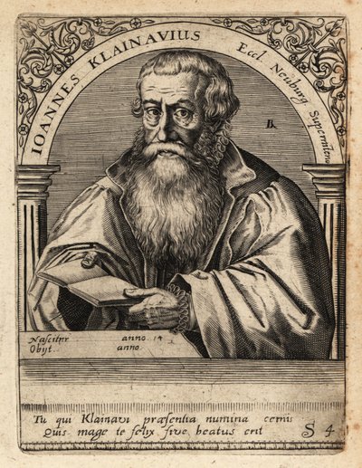 Johannes Klainau autorstwa Theodore de Bry