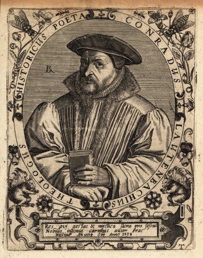 Konrad Lautenbach autorstwa Theodore de Bry