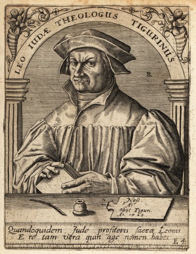 Lew Jud autorstwa Theodore de Bry