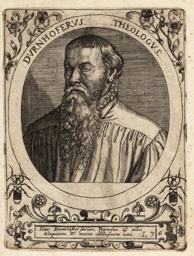 Lorenz Durnhofer autorstwa Theodore de Bry