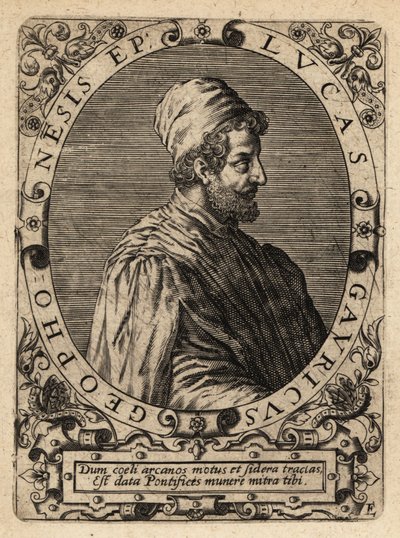 Luca Gaurico autorstwa Theodore de Bry