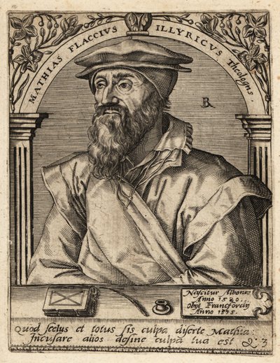 Matthias Flacius autorstwa Theodore de Bry