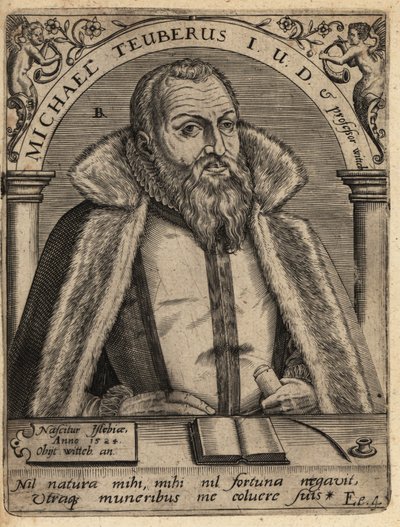 Michael Teuber autorstwa Theodore de Bry