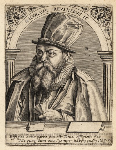 Mikołaja Reusnera autorstwa Theodore de Bry