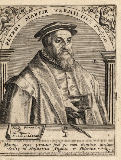 Piotr Męczennik Vermigli autorstwa Theodore de Bry