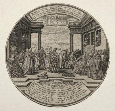 Bal wenecki. autorstwa Theodore de Bry