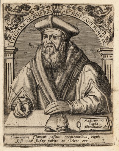 Thomasa Cranmera autorstwa Theodore de Bry