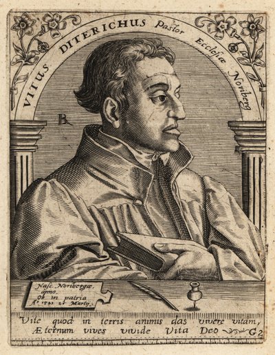 Veit Dietrich autorstwa Theodore de Bry