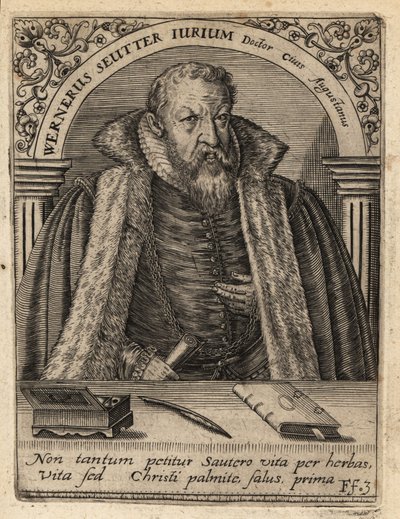 Werner Seuter autorstwa Theodore de Bry