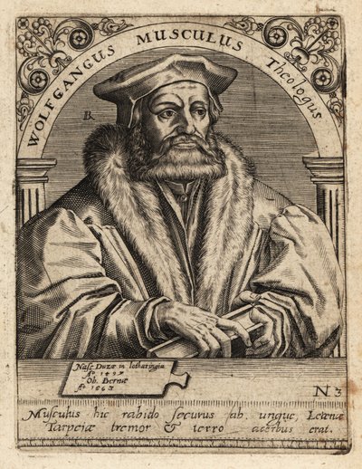 Wolfgang Musculus autorstwa Theodore de Bry