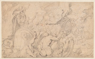 Towarzysze Ulissesa otwierają torbę wiatrów autorstwa Theodore van Thulden