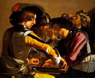 Backgammon Playerspolish autorstwa Theodore van called Dirk Baburen