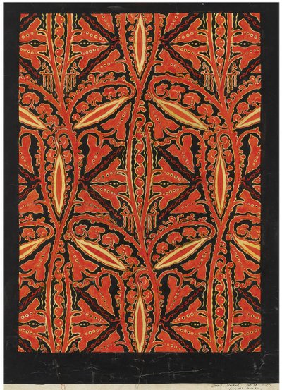 Projektowanie tapet autorstwa Theodorus (1866 1951) Nieuwenhuis