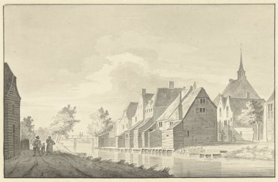 Wieś Molenaarsgraaf autorstwa Theodorus Cornelis Schutter