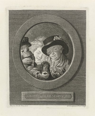 Dzieci pana Neccaira autorstwa Theodorus de Roode