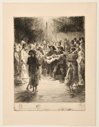 [Piosenka na wieczór] autorstwa Théophile Alexandre Steinlen