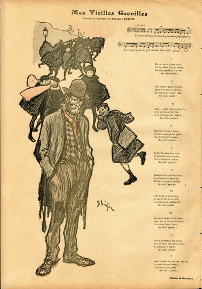 Gil Blas autorstwa Théophile Alexandre Steinlen