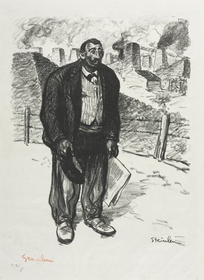 Uczciwy pracownik autorstwa Théophile Alexandre Steinlen