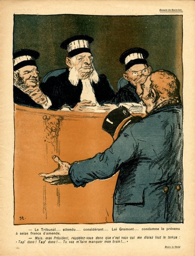 Talerz Masłowy, Satyryczny w Kolorach autorstwa Théophile Alexandre Steinlen