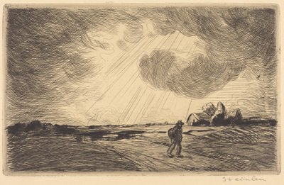Thunder Storm (Czas burzy) autorstwa Théophile Alexandre Steinlen