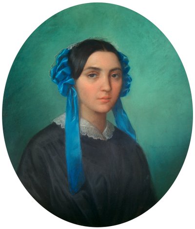 Portret młodej dziewczyny, 1843 autorstwa Theophile Gautier