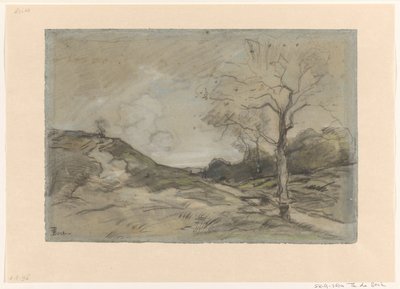 krajobraz wydm autorstwa Theophile de Bock