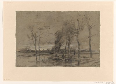 Jesienny krajobraz autorstwa Theophile de Bock