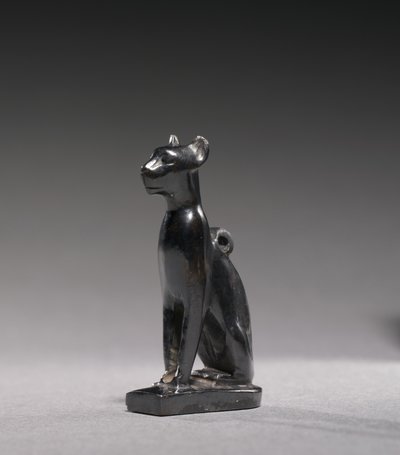 Amulet Basteta, ok. 1069-715 pne (hematyt) autorstwa Third Intermediate Period Egyptian
