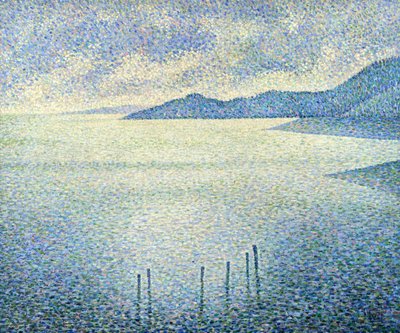Scena nadmorska, ok. 1892-1893 autorstwa Théo van Rysselberghe