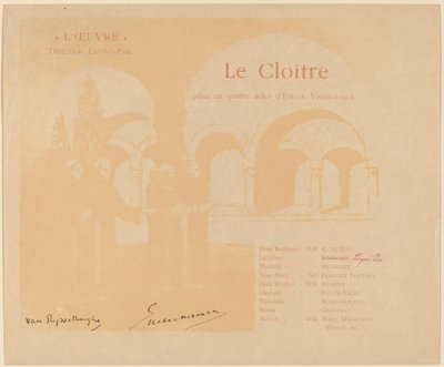 Klasztor autorstwa Théo van Rysselberghe