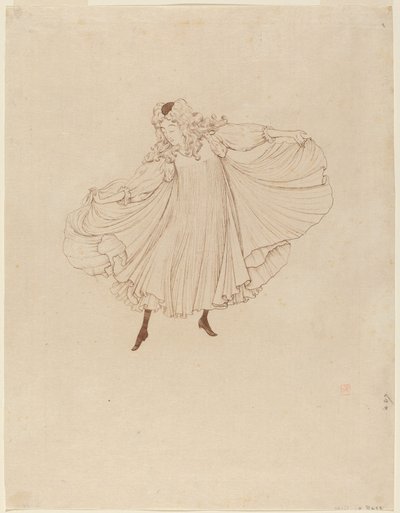 Loïe Fuller autorstwa Théo van Rysselberghe
