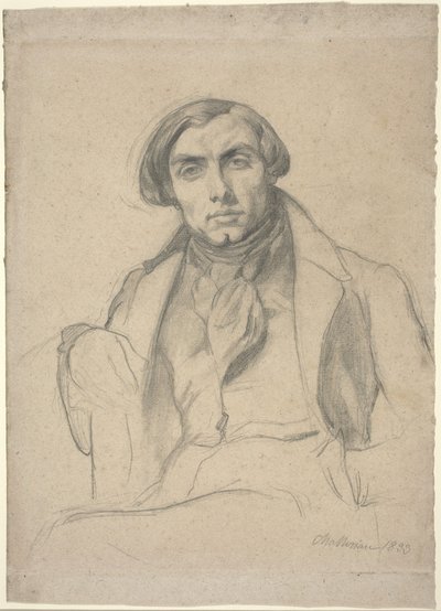 Autor: Auguste Ott autorstwa Théodore Chassériau