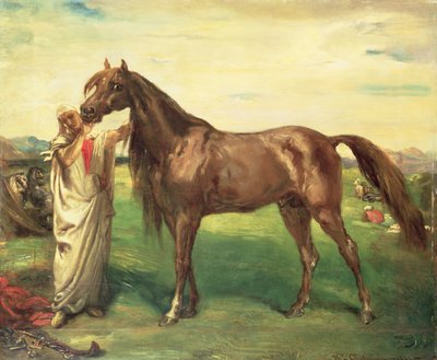 Hadji, ogier arabski, 1853 autorstwa Théodore Chassériau
