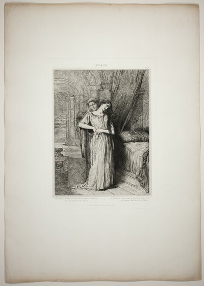 If I Do Die Before Thee, płyta ósma z Otella autorstwa Théodore Chassériau