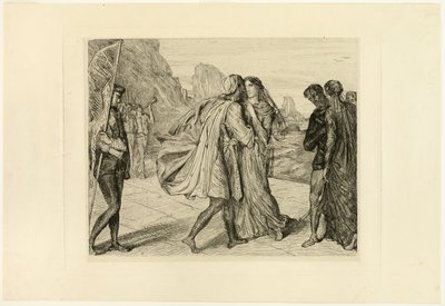 O My Fair Warrior!, płyta piąta z Otello autorstwa Théodore Chassériau