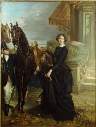 Portret hrabiny Ranchicourt autorstwa Théodore Chassériau