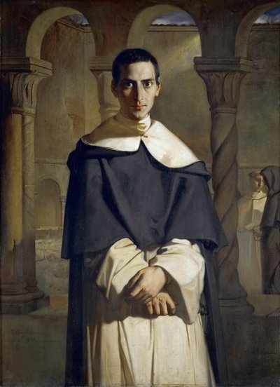 Portret Henri Dominique Lacordaire, 1840. autorstwa Théodore Chassériau